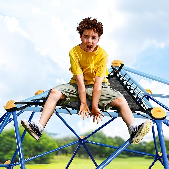 Net Chair for 10FT 11FT Climbing Dome, Sturdy Climber Dome Accessories, Easy to Install, Ages 4 and up