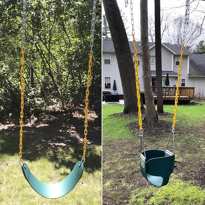 Heavy Duty Toddler High Back Full Bucket Swing Seat - Swing Set Accessories