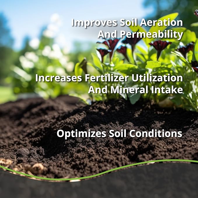 Char Bliss (16 Qts) - Organic Biochar for Plants - OMRI-Listed Biochar Soil Amendment Organic - Bio Char for Plants - Horticultural Charcoal for Plants, Potting Soil, Garden Soil, & Potting Mixes