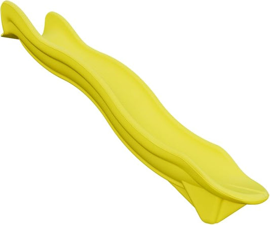 Avalanche Slide for Playsets – Seamless, Heavy-Duty & Safe Fun, Blue | TUSK Strong℠ (Yellow, 10 ft)