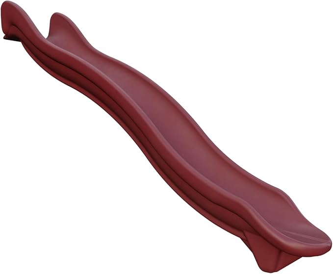 Avalanche Slide for Playsets – Seamless, Heavy-Duty & Safe Fun, Blue | TUSK Strong℠ (Burgundy, 12 ft)