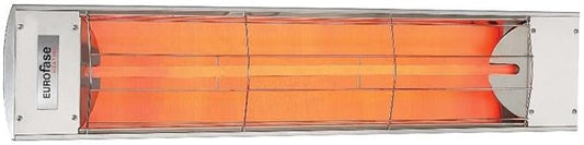 EF25480S 2500 Watt Single Element 39 Inch Electric Patio Heater, Voltage: 480, Finish Color: Stainless Steel, Decorative Fascia: No Fascia
