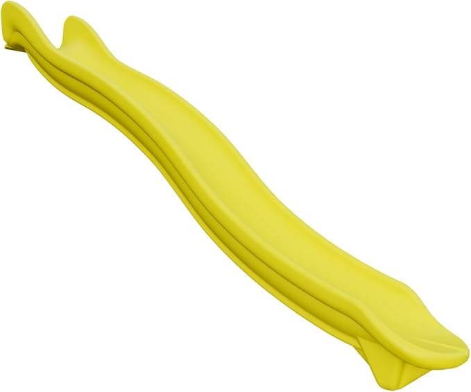 Avalanche Slide for Playsets – Seamless, Heavy-Duty & Safe Fun, Blue | TUSK Strong℠ (Yellow, 14 ft)