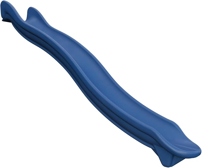 Avalanche Slide for Playsets – Seamless, Heavy-Duty & Safe Fun, Blue | TUSK Strong℠ (Blue, 14 ft)