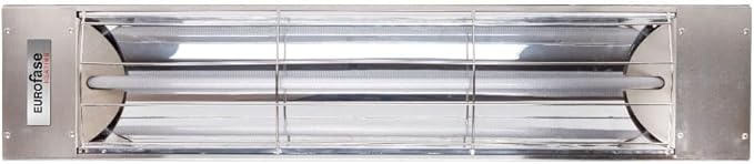 EF25480S 2500 Watt Single Element 39 Inch Electric Patio Heater, Voltage: 480, Finish Color: Stainless Steel, Decorative Fascia: No Fascia