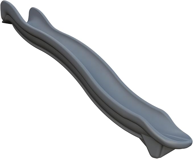 Avalanche Slide for Playsets – Seamless, Heavy-Duty & Safe Fun, Blue | TUSK Strong℠ (Gray, 12 ft)