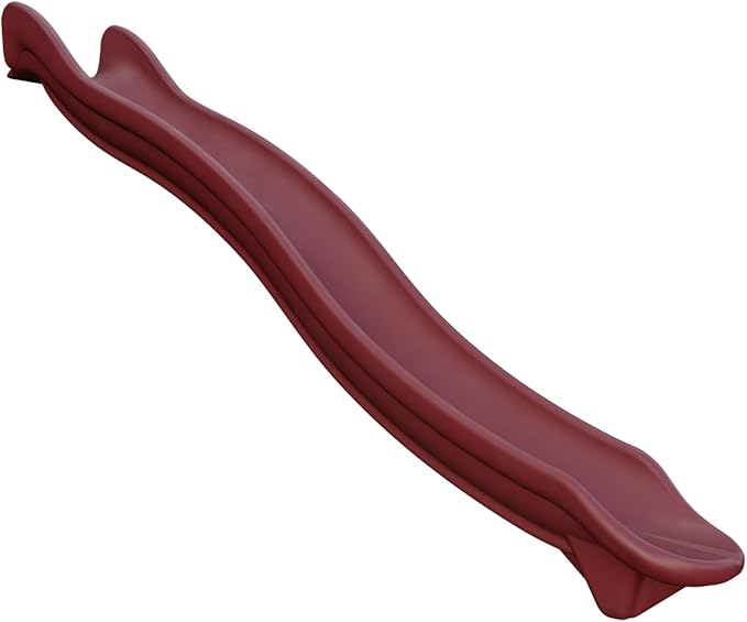 Avalanche Slide for Playsets – Seamless, Heavy-Duty & Safe Fun, Blue | TUSK Strong℠ (Burgundy, 14 ft)