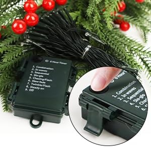 72 Inch Christmas Garland, Holiday Pine Decoration (2)