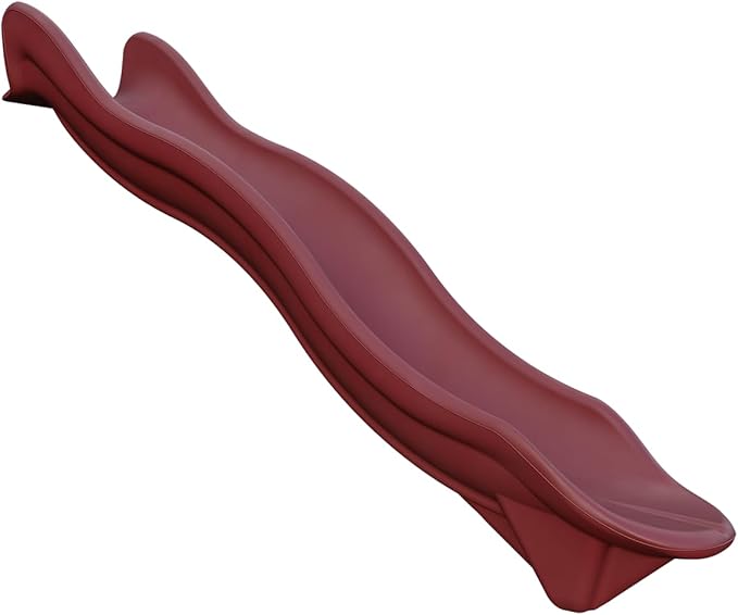 Avalanche Slide for Playsets – Seamless, Heavy-Duty & Safe Fun, Blue | TUSK Strong℠ (Burgundy, 10 ft)