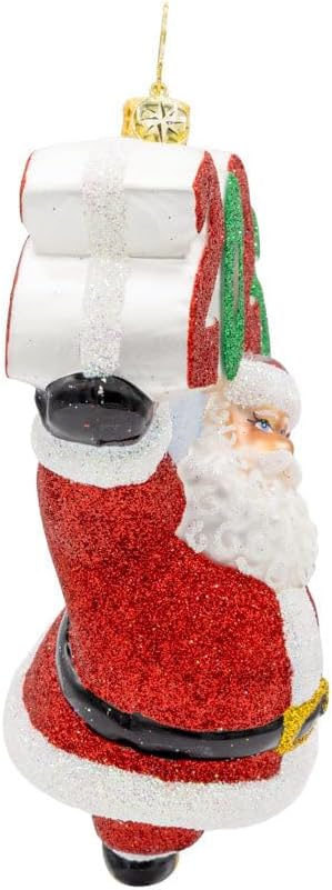 Christopher Radko Hand-Crafted European Glass Christmas Tree Decorative Ornament, Santa's 2025 Countdown