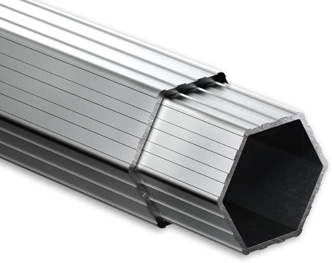 TOOLPORT 13x13 ft PES 800 Pop up Canopy Professional Aluminium 1.6 in., Black