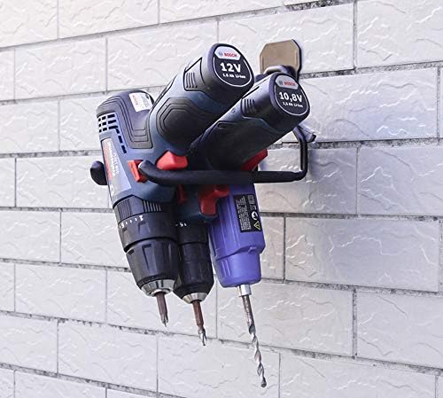 2Pcs Garden Power Tool Hanger, String Trimmer Hangers, Weed Eater Wall Mount, Weedeater Rack, Leaf Blower Holder, Chainsaw Hanging Hooks, Perfect for Garage Tool Organizers and Storage, No Trimmers