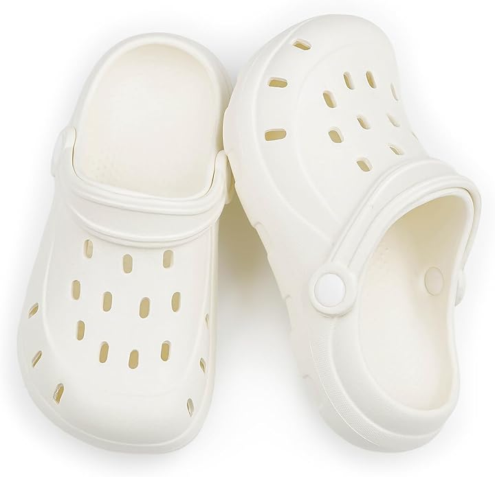 Kid's Garden Clogs Cute Slides Sandals Beach Slipper Indoor Outdoor-Friendly Comfy Lightweight