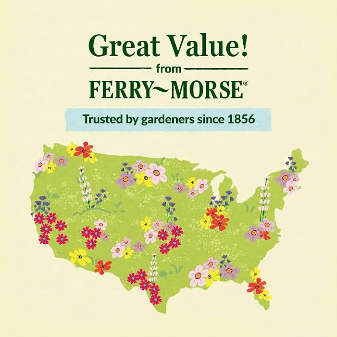Ferry-Morse Red, White & Blue Mix Bulk Flower Seeds, 1lb