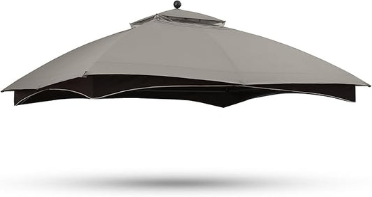 ABCCANOPY Gazebo Replacement Canopy Top for Lowe's Allen Roth #GF-12S004B-1, Gray