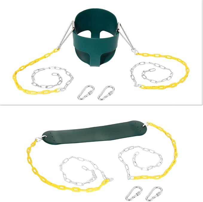 Heavy Duty Toddler High Back Full Bucket Swing Seat - Swing Set Accessories
