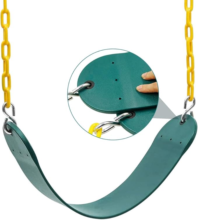 Heavy Duty Toddler High Back Full Bucket Swing Seat - Swing Set Accessories