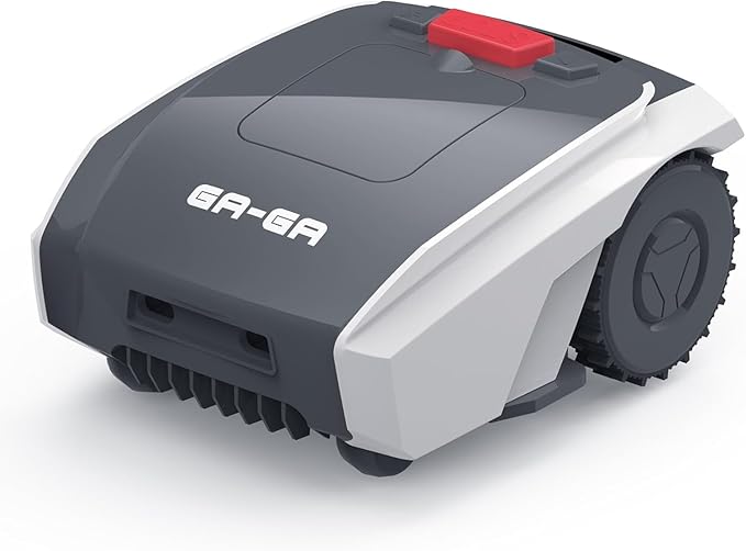 Automatic Robot Lawn Mower with GPS Navigation, Mows Up to 1/2 Acre /21,000 Sq.Ft,300% Higher Efficiency of Auto Path Planning，APP Control，GPS Anti-Theft, IPX5