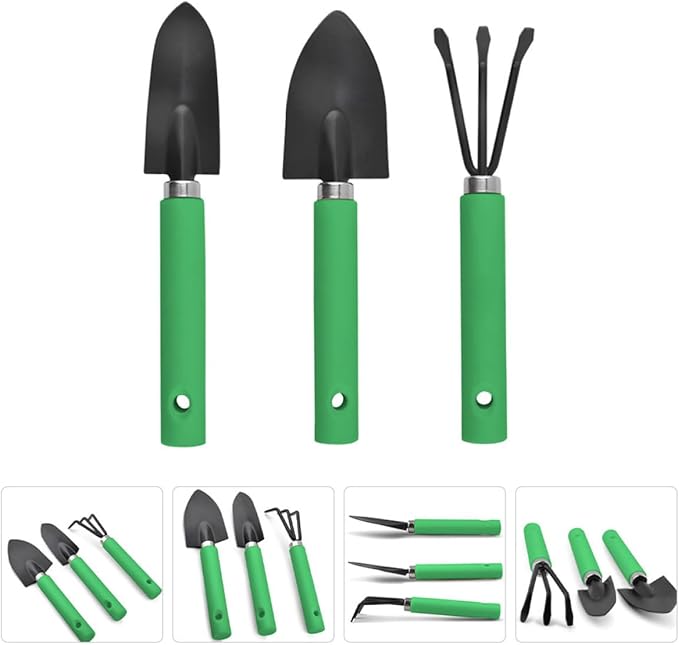 Stainless Steel Bonsai Planting Tool Mini Gardening Kit for Indoor Succulent Cactus Flowerpots Portable Hand Tools for Home and Professional Use
