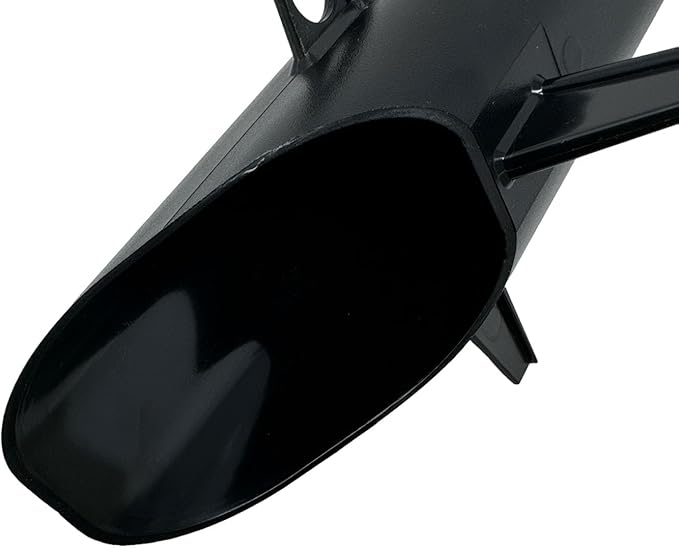 iMBAPrice IMBA-GPD19B-2 19.5" Black Low-Profile Outdoor Landscape Lighting Garden Post Enclosure with Integrated Cover for GFCI Electrical Outlets, 2-Pack