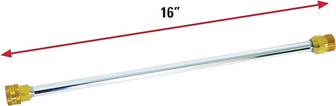 Simpson Cleaning 80149 Universal 16-Inch Pressure Washer Wand for Cold Water Use up to 3600 PSI, Silver
