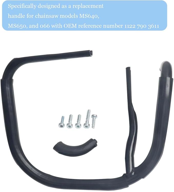 Suitable for MS640 MS650 066 model chain saw full package handle, chain saw handle, replacement 1122 790 3611