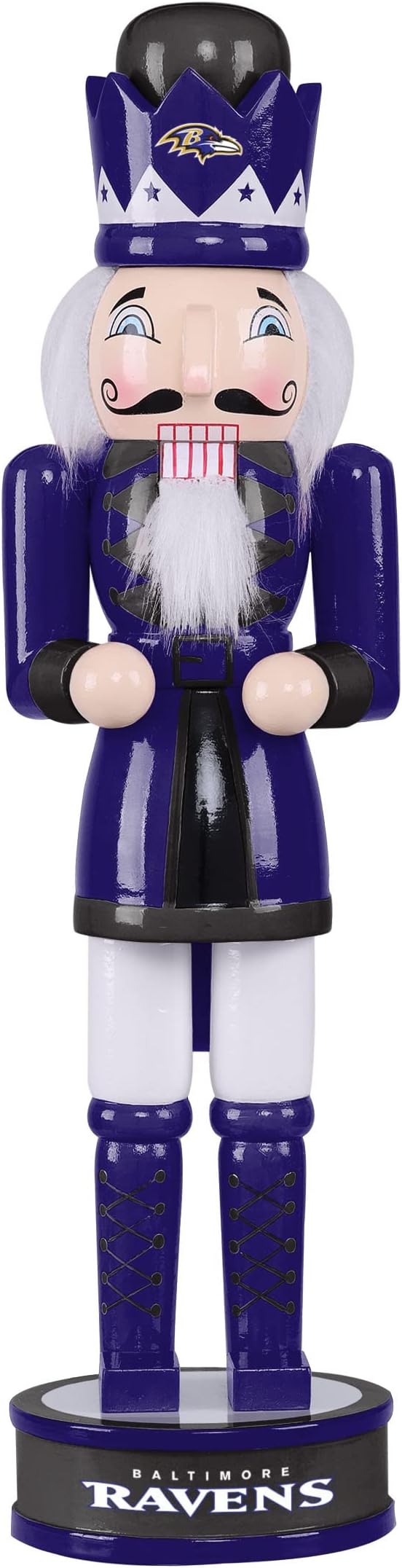 foco NFL Team Logo Collectible Holiday 14" Nutcracker