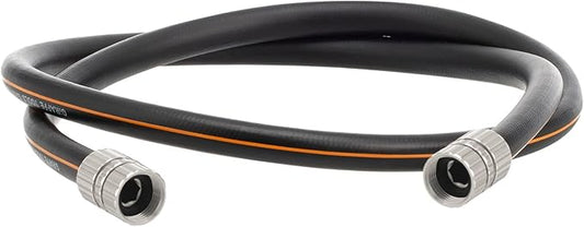 Giraffe Tools Leader Hose 5ft x 5/8, Custom Length, Heavy Duty, No Kink, Flexible, Rubber Garden Hose, Leakproof Water Hose with Female to Female Fittings, 600 Burst PSI