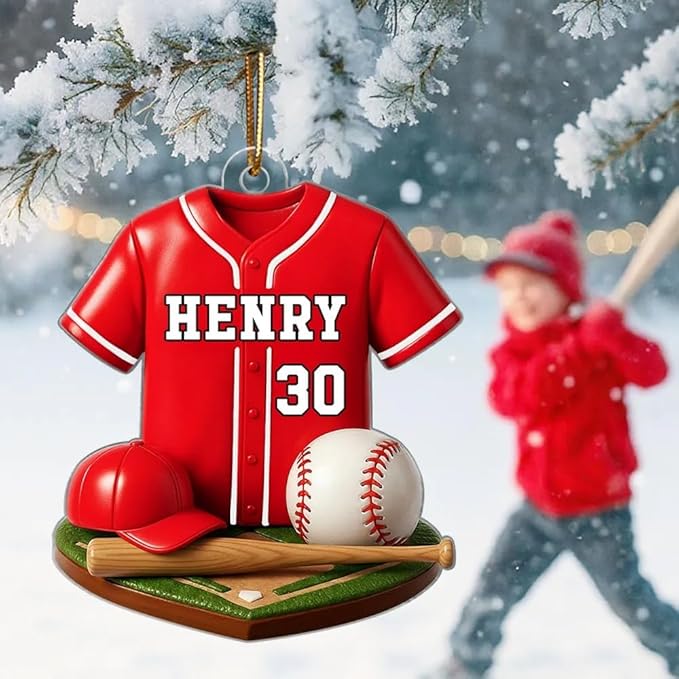 Personalized Basketball Christmas Acrylic Ornament, Basketball Ornaments Christmas Tree Hanging Ornaments Tree Decorations, Basketballs Player Uniform, Gift for Basketballs Lovers /7