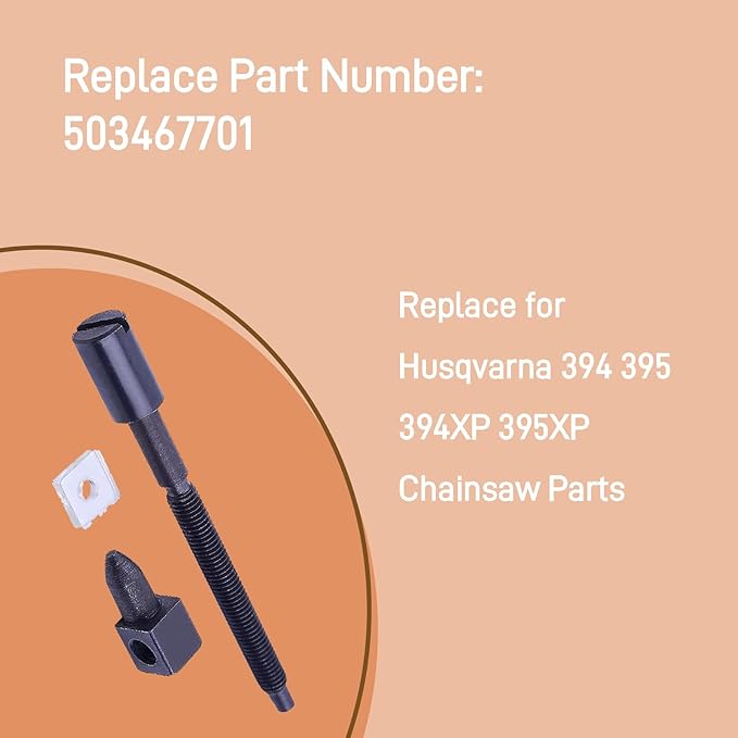 3pcs Chain Adjuster Kits Replace for 503467701, 501 53 74-01 Fit Husqvarna 394 395 394XP 395XP Chainsaw parts