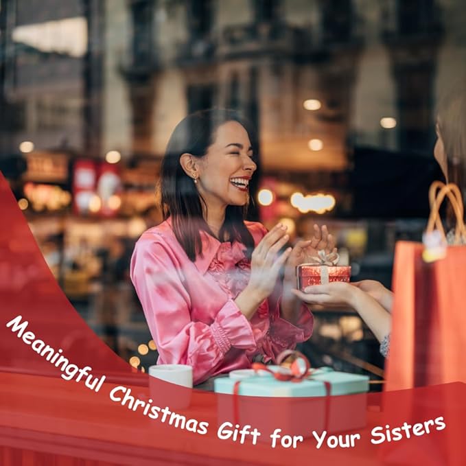Gossby Personalized Sisters Christmas Ornament - Custom Gift - Christmas Friend Gift - Decorations - There were Never Such Devoted Sisters - 5 Sisters