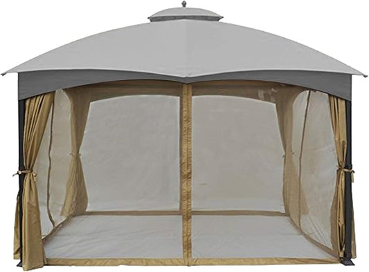 ABCCANOPY Replacement Netting Walls for 10' x 12' Gazebo, Beige