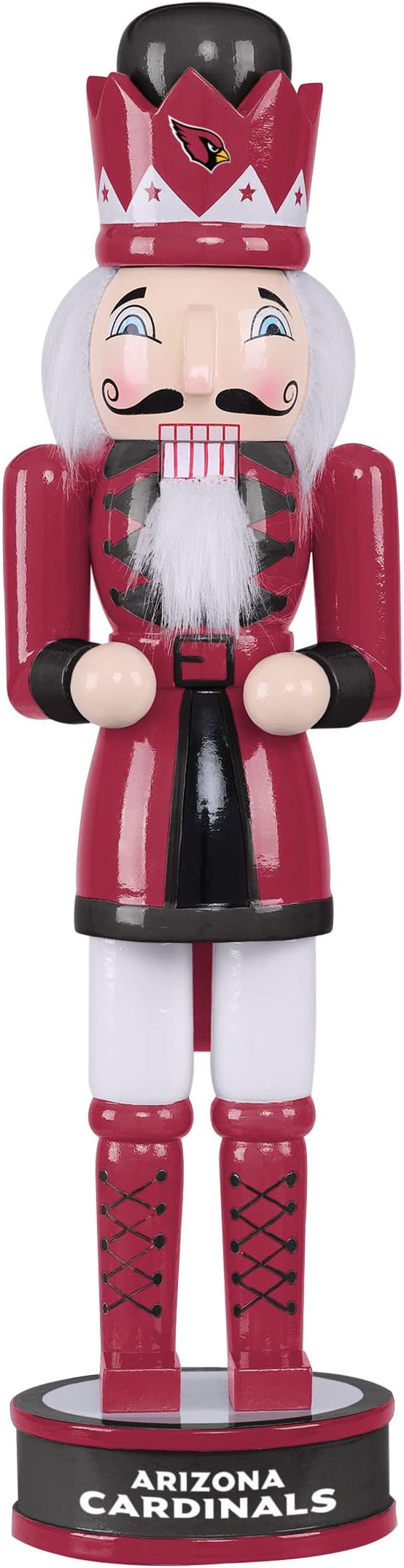 foco NFL Team Logo Collectible Holiday 14" Nutcracker