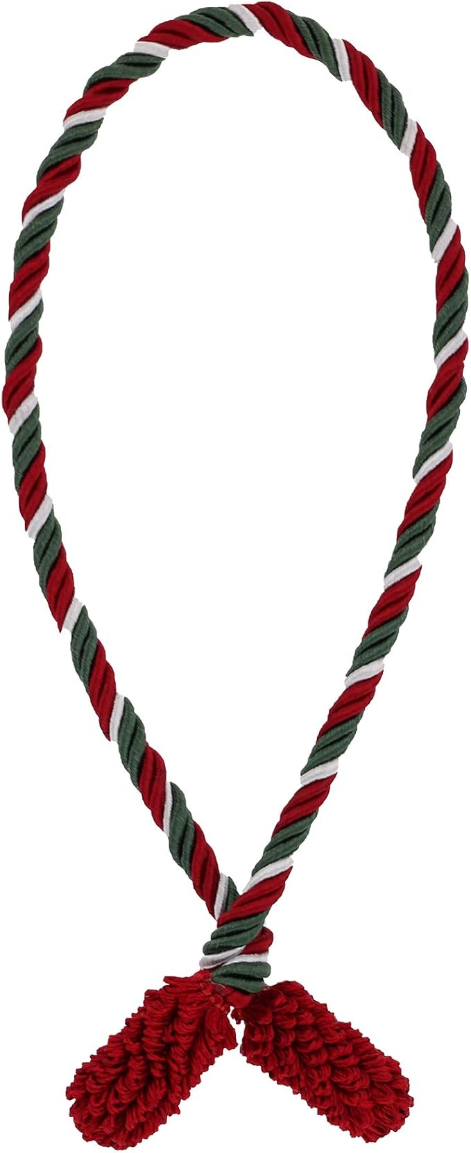 Haute Decor Decorative Twist Ties, 6 Pack, 20 inches (Red/Green/White) - Hang Garland, Lights, Decorations