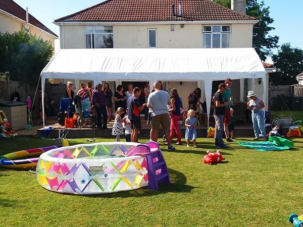 Quictent 13x26 Party Tent Heavy Duty Outdoor Canopy Tent Carport Wedding Event Shelter BBQ Wedding Tents for Parties with Storage Bags(Church)