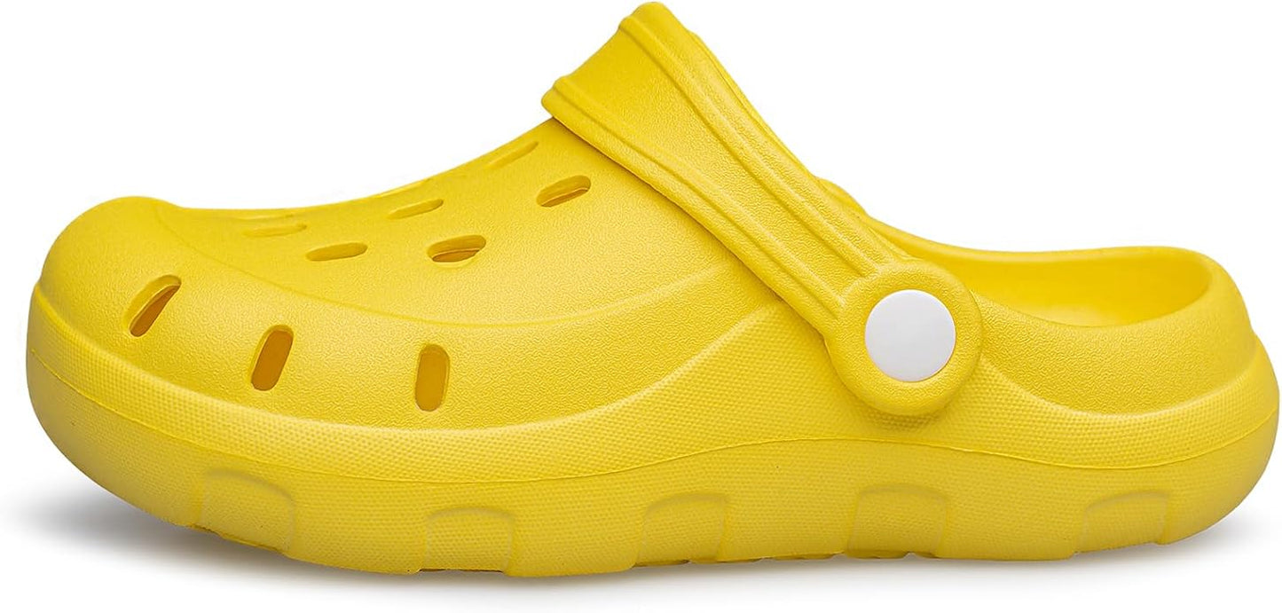Kid's Garden Clogs Cute Slides Sandals Beach Slipper Indoor Outdoor-Friendly Comfy Lightweight