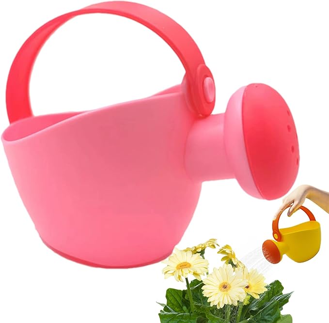 Beach Watering Can - Garden Toy, Mini Handheld Water Pot, Fun Pretend Play Accessory, Durable Design | Indoor Outdoor Plant Water Toy for Kids, Swimming Pool Game, Beach Party Activity Setup
