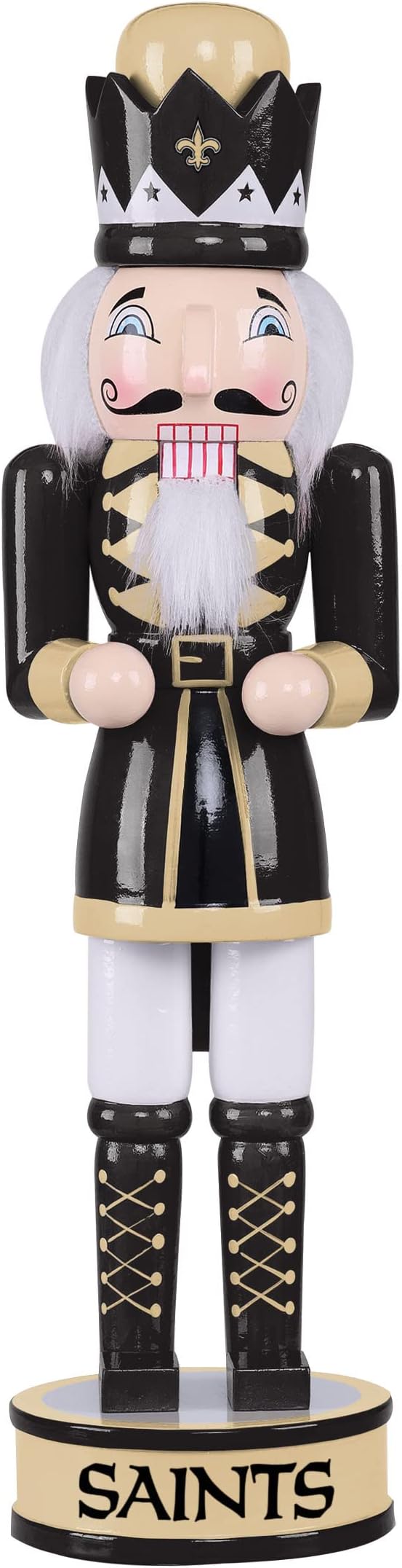 foco NFL Team Logo Collectible Holiday 14" Nutcracker