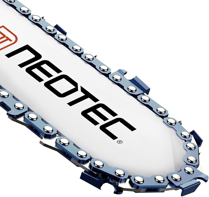 NEO-TEC 18 Inch Chainsaw Chain 3 Pack - S62-0.050" Gauge, 3/8"LP Pitch, 62 Drive Links Fit for Poulan, Kobalt, Echo, Ego, Greenworks Chainsaw and More