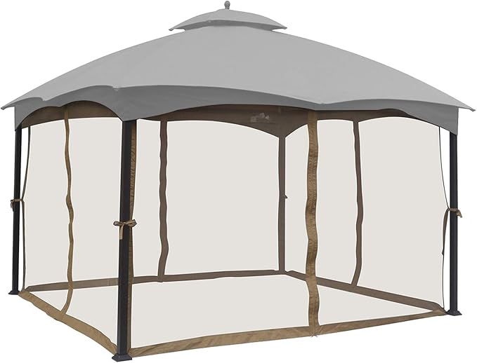 ABCCANOPY Replacement Netting Walls for 10' x 12' Gazebo, Beige