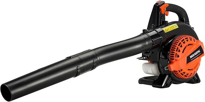 25CC Gas Leaf Blower 420-CFM, 150-MPH, 2 Cycle Handheld Leaf Blower for Lawn Care, Leaf Cleaning and Snow Removal (25CC 420-CFM 150-MPH)
