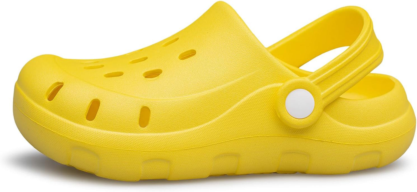 Kid's Garden Clogs Cute Slides Sandals Beach Slipper Indoor Outdoor-Friendly Comfy Lightweight