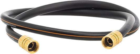 Giraffe Hybrid Leader Hose 5/8 x 6ft Custom Length, No Kink, Flexible, Leakproof Water Hose with Female to Female Fittings, 600 Burst PSI