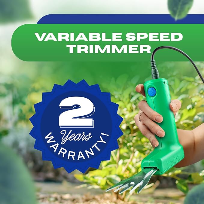 Trim Daddy 5th Generation | Wet or Dry Hydroponic Plants |Electric Trimmer Packaged with 3 Different Functions | High Carbon Blades Light Weight 1/2 lb, 1 Year Warranty