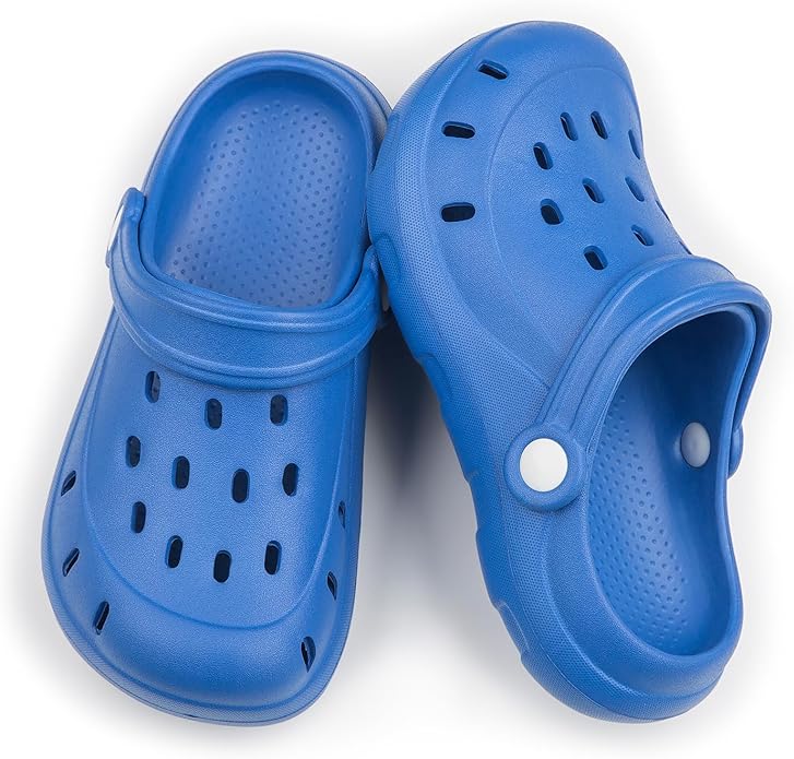 Kid's Garden Clogs Cute Slides Sandals Beach Slipper Indoor Outdoor-Friendly Comfy Lightweight