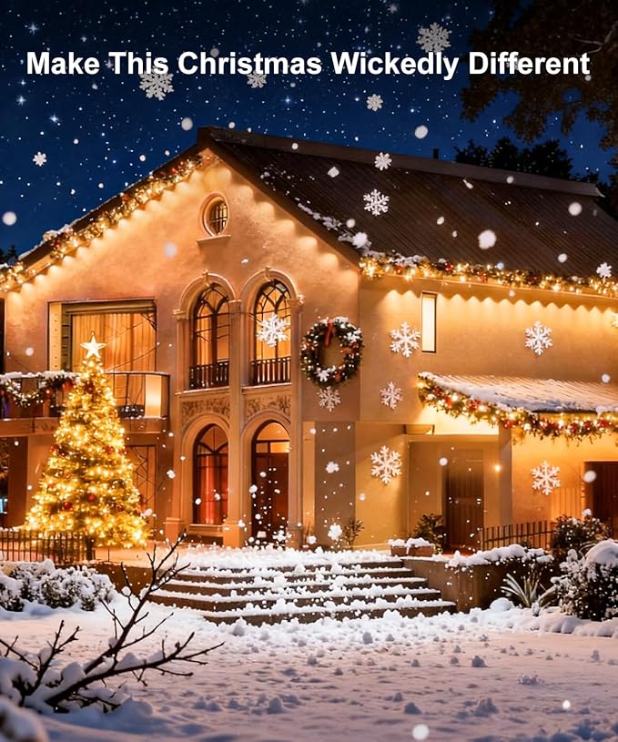 200Ft Permanent Outdoor Lights for House, RGB Halloween House Light Outdoor with Remote APP Control,IP67 Waterproof for Outside Decorations，Eaves Lights for Christmas, Holiday, Party, Daily