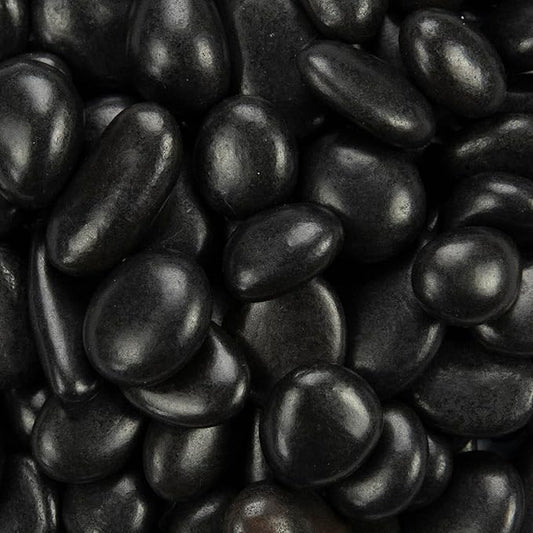 MSI Decorative Polished Black Pebbles, 0.2 inch - 0.5 inch, 40 lb. Bag