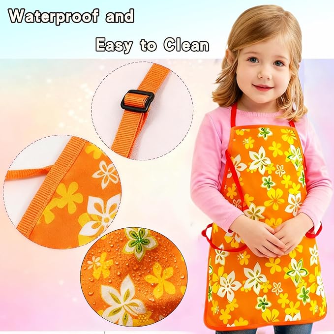 Kids Gardening Tools Set, 13 Pcs Gardening Kit with Apron & Tote Bag, Outdoor STEM Toys, Gardening Gifts for Toddlers Ages 3-7