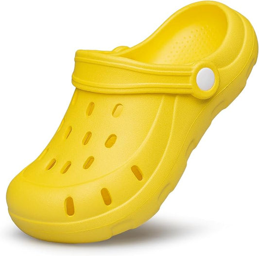 Kid's Garden Clogs Cute Slides Sandals Beach Slipper Indoor Outdoor-Friendly Comfy Lightweight