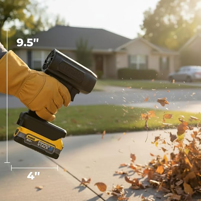 Jet Blower V3.0 Cordless Leaf Blower - 150,000 RPM 200 Mph Turbo Jet Blower for Lawn, Yard, Driveway, Garage Cleaning (for Makita)